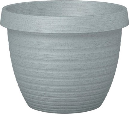 Pflanzgefäß »Catania«, 40 x 30 cm (ØxH), Kunststoff, granitgrau