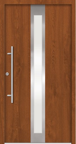 Splendoor Sicherheitshaustür »RHODOS Prime RC2«, Aluminium, in golden oak - braun