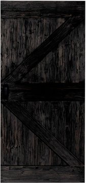 INDO Tür, Charred, BxL: 1000 x 2150 mm - braun