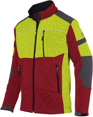 Thumbnail - KÜBLER Strickjacke »FOREST«, Polyester - rot