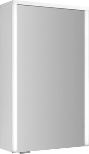 JOKEY Spiegelschrank, 1-türig, LED, BxH: 40 x 67 cm - weiss