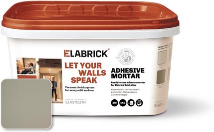 Thumbnail - ELABRICK Verblendsteinkleber, 5 kg, hellgrau