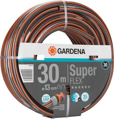 GARDENA Gartenschlauch »Premium«, Länge: 30 m - grau