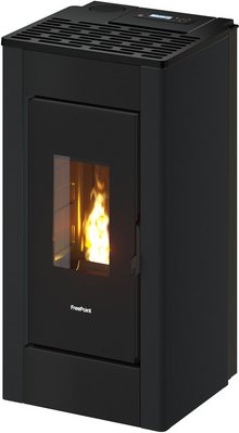 FREEPOINT Pelletofen »Sharp 7«, 7 kW, Stahl, anthrazit - schwarz