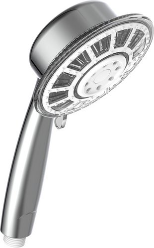 SCHÜTTE Handbrause »YLLUMI«, Ø 12 cm, chromfarben - silberfarben