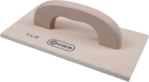 CONNEX Reibebrett, Länge: 28 cm, Holz - beige