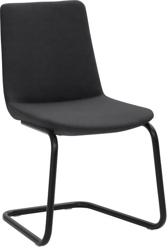 Mayer Sitzmöbel Stuhl »2008«, BxHxL: 53 x 87 x 54 cm, Stahl/Stoff - grau