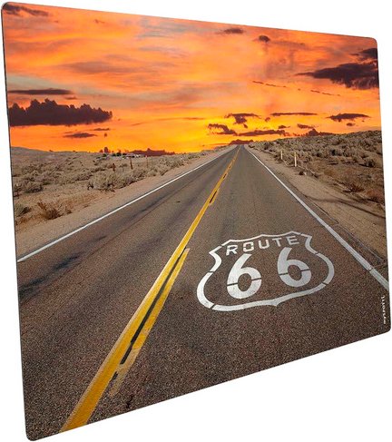 mySPOTTI Mini-Spritzschutz »Route 66«, Aluverbund, Bild
