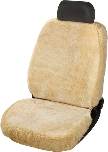 Thumbnail - WALSER Sitzbezug »Monette«, Plueschfell - beige