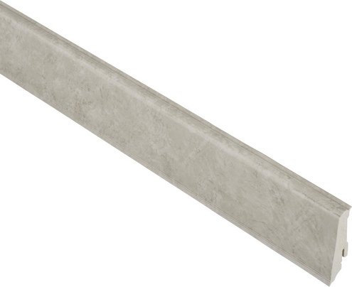 FN NEUHOFER Sockelleiste, Stein grau, PVC, LxHxT: 240 x 5,9 x 1,7 cm