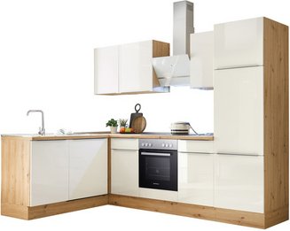 Thumbnail - RESPEKTA Küchenblock »Marleen«, HxBxT: 211 x 280 x 170 cm, inkl. E-Geräte - weiss