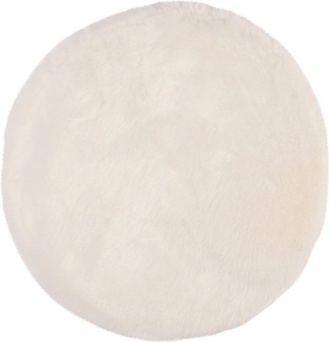 Thumbnail - Hochflor-Teppich »My Samba«, BxL: 80 x 80 cm, ivory - weiss