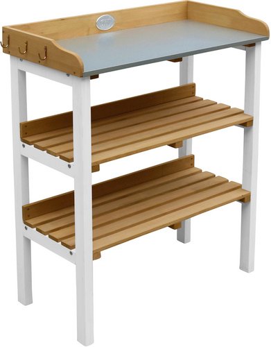 Thumbnail - AXI Pflanztisch, braun/weiss