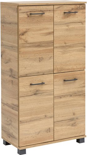SCHILDMEYER Highboard »Nora«, BxHxT: 59,8 x 116,9 x 32,6 cm - braun