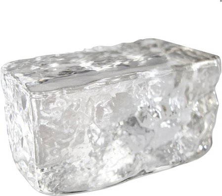 Fuchs Design Glasziegel, BxH: 100 x 50 mm - transparent