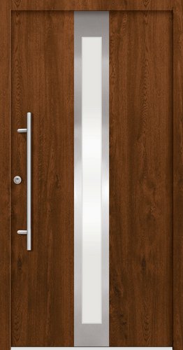 Splendoor Sicherheitshaustür »RHODOS Prime RC2«, Aluminium, in nussbaum - braun