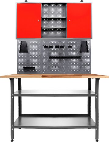 Ondis24 Werkstatt-Set »Nobbi« - rot