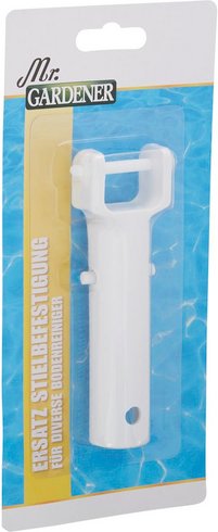 Mr. GARDENER Ersatz-Stielbefestigung, BxHxL: 4,5 x 14,5 x 5 cm, Kunststoff - weiss