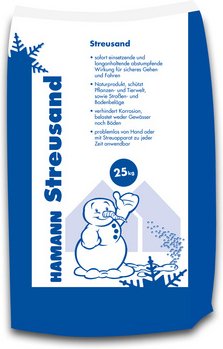 Quarzkies, Streusand 1-2 mm 25kg Sack - braun