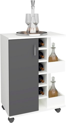 VCM Küchenwagen »Esilo M«, BxHxT: 63 x 85 x 40 cm - grau