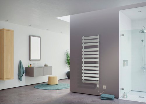 XIMAX Handtuchwärmer »C7«, Anschluss: elektrisch, Typ 2 - silberfarben