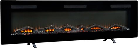 GLEN DIMPLEX Elektrokamin »Sierra«, max. 1,6 kW, inkl. Fernbedienung, , Heizfunktion - schwarz | grau