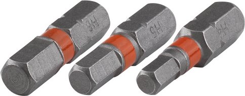 WOLFCRAFT Solid-Bit »1340000«, Sechskant - grau