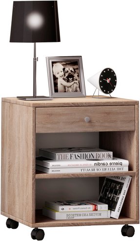 VCM Nachttisch »Rolda«, BxHxT: 45 x 54 x 38 cm - braun