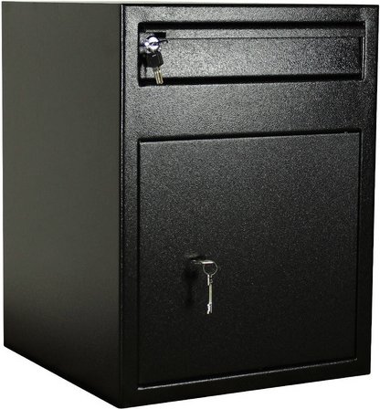 Rottner Tresor Tresor »Cash Matic«, schwarz, Stahl, (B x H:) 460 x 60 cm