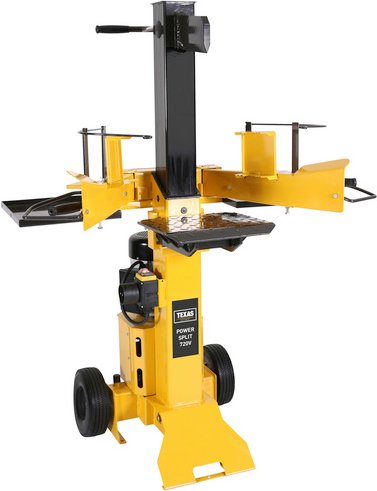 TEXAS Elektro-Holzspalter »Power Split«, 3500 W, Spaltkraft: 7 t, Spaltdurchmesser: 350 mm - schwarz