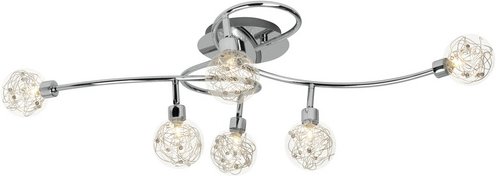 Thumbnail - BRILLIANT Leuchte »JOYA«, 6-flg., G9 - silberfarben