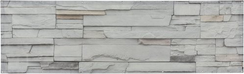 FLORAWORLD Sichtschutzmatte »comfort«, PVC, LxH: 250 x 180 cm - grau