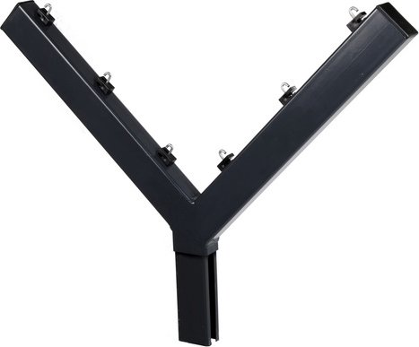 FLORAWORLD Pfostenaufsatz, Stahl, BxHxT: 68 x 60 x 5 cm - grau