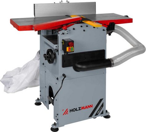 HOLZMANN-MASCHINEN Abricht- und Dickenhobelmachine »HOB305ABS 230V«, 1800 W, mit integrierter Absauganlage - grau | rot