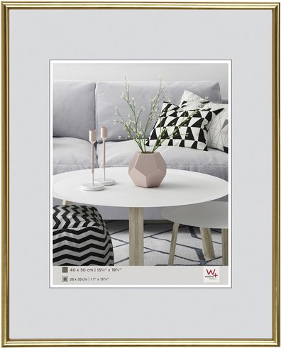 Thumbnail - Walther Design Bilderrahmen »GALERIA«, BxL: 41,2 x 51,1 cm, goldfarben, Kunststoff