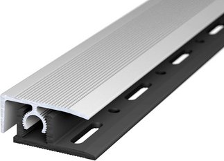 CARL PRINZ Abschlussprofil »PROFI-TEC«, BxH: 28 x 15 mm, verdeckte Befestigung - silberfarben