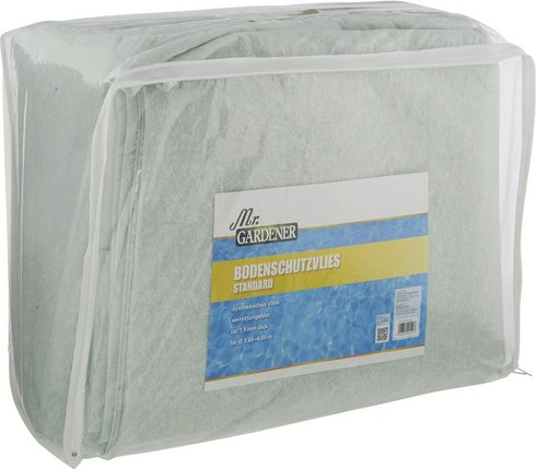 Mr. GARDENER Bodenschutzvlies, Breite: 460 cm, Vlies - weiss