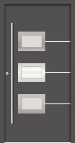 Splendoor Haustür »ATHEN Prime«, Aluminium, in anthrazit - grau