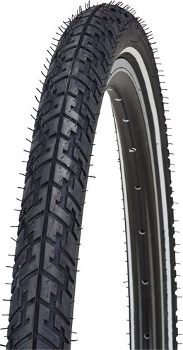 CONTINENTAL Trekking- und City-Fahrradreifen, mit Reflexstreifen und Pannenstop, schwarz
