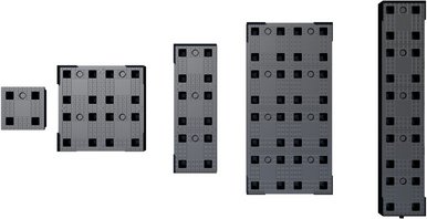 Bewässerungssystem »WaterUps«, Tank, TxB: 160 x 80 cm, 136 Liter - schwarz