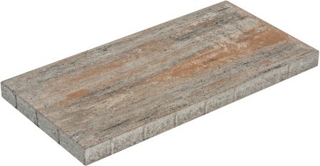 Mr. GARDENER Betonplatte »Pollenca «, Beton, Muschelkalk, LxBxH: 80 x 40 x 4 cm - bunt