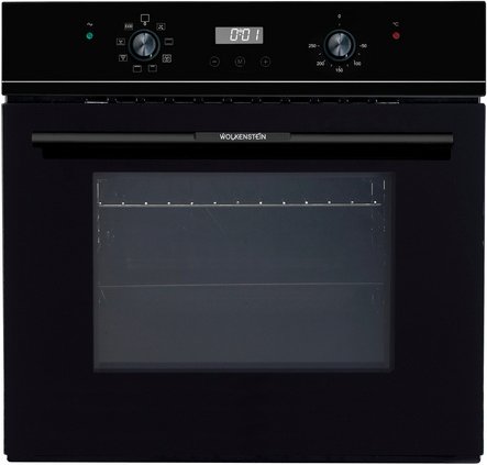 Wolkenstein Einbau-Backofen »WMO 90«, schwarz, BxHxT: 59,5 x 59,5 x 55 cm