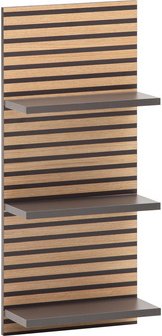 SCHILDMEYER Regal »Katta «, BxH: 30,3 x 70,2 cm, anthrazit - schwarz