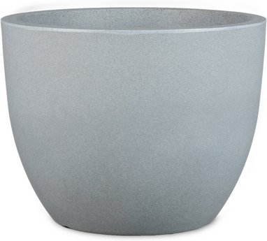 Pflanzgefäß »Palermo«, 50 x 38,5 cm (ØxH), Kunststoff, steingrau