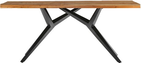SIT Tisch »TABLES & CO«, HxT: 76 x 100 cm, Holz - braun | schwarz