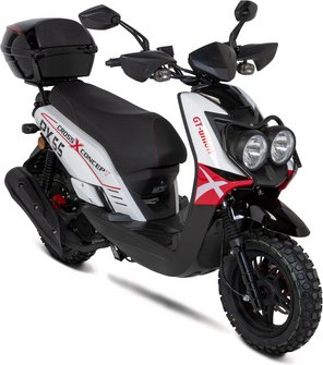 GT UNION Motorroller »PX 55 Cross-Concept«, 125 cm³, 85 km/h, Euro 5 - rot