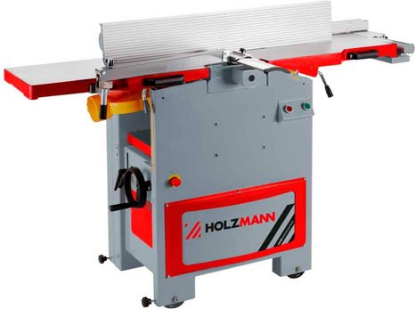 HOLZMANN-MASCHINEN Abricht- und Dickenhobelmachine »HOB305PROSMW2 400V«, 2200 W, mit Spiralmesser - grau | rot