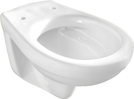 Farbe: weiß Wand WC, spülrandlos, Keramik, weiß - weiss