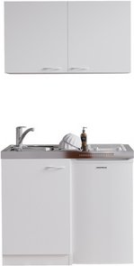 RESPEKTA Miniküche »Levin«, HxBxT: 200 x 100 x 60 cm - weiss