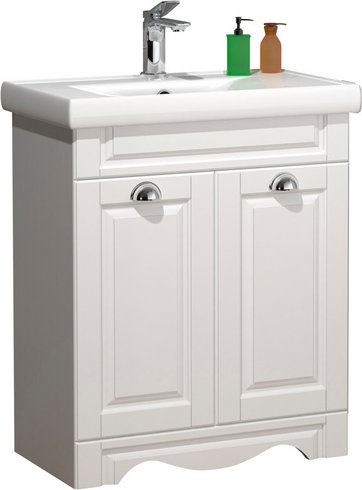 VCM Waschplatz-Set »Casalo«, BxHxT: 61 x 81 x 46 cm - weiss